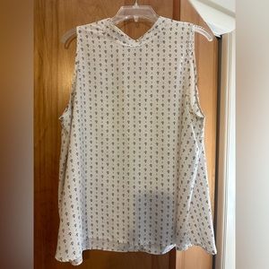 Cute High-Neck Loft Blouse